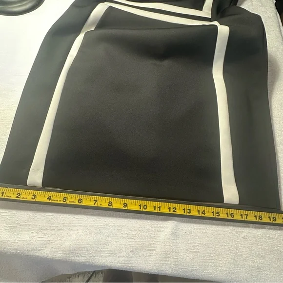 Calvin Klein Black and White Sheath Dress 14P - Picture 13 of 15